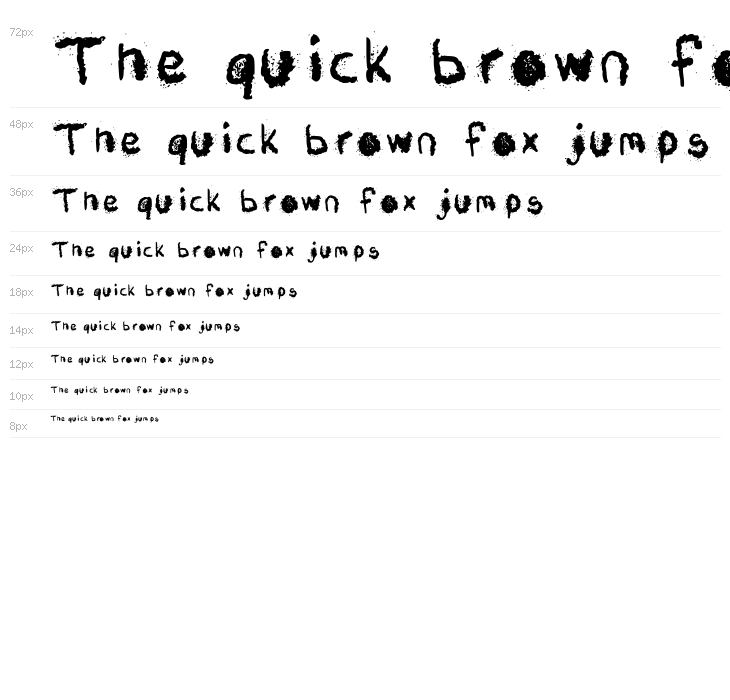 Ashes, Ashes Medium Waterfall