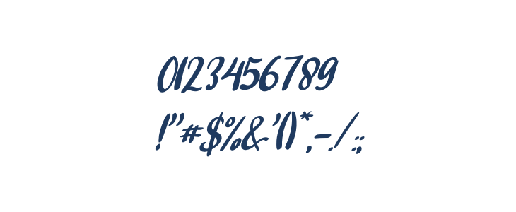 Ashifa Italic Other Characters