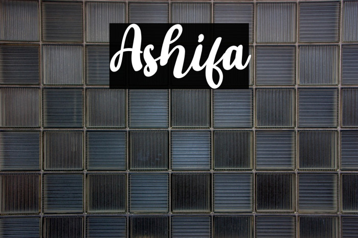 Ashifa Example 1