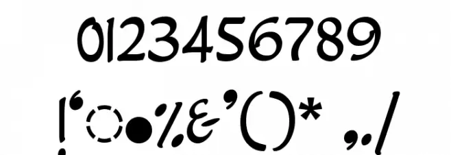 Ashique ML Minnu Semi Bold Font OTHER CHARS