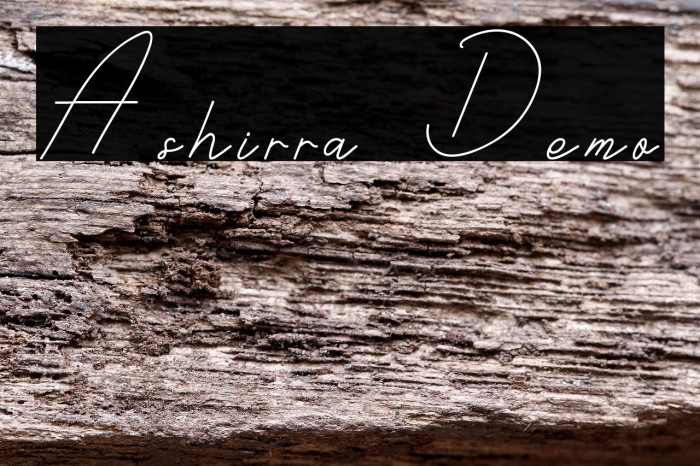 Ashirra Demo Example 1