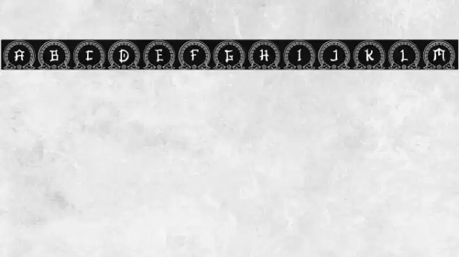 Ashito Chinese Monogram Regular Font examples