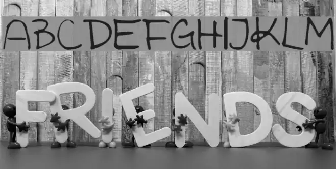 Ashley Marie Font examples