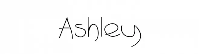 Ashley  Descarca Fonturi Gratis