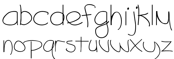Ashley Font LOWERCASE