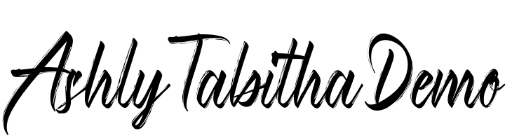 Ashly Tabitha Demo  Free Fonts Download