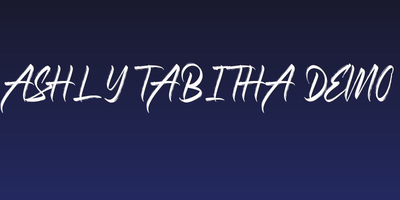 Ashly Tabitha Demo Social Header