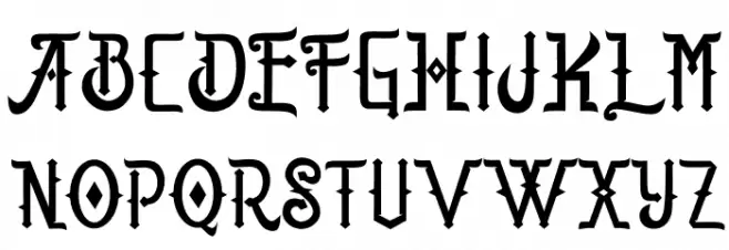 AshteR Schriftart Groß