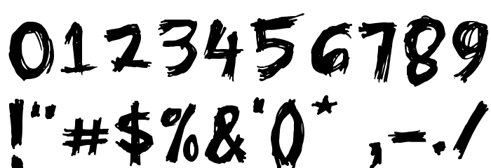 Ashyhouse Font OTHER CHARS