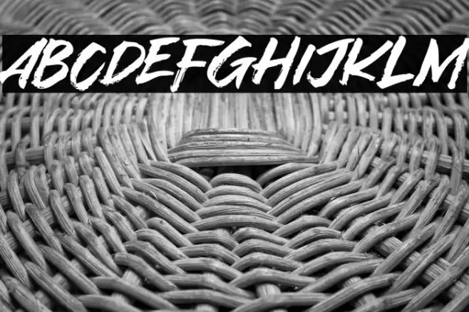 Asia Tiger Font examples