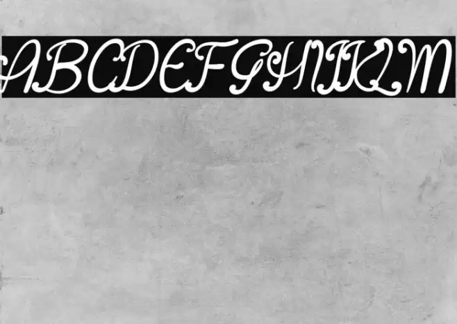 Asian Butterfly Font examples