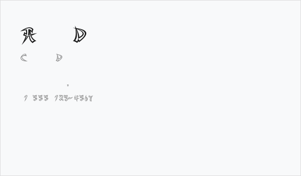 Asian Delight Business Card