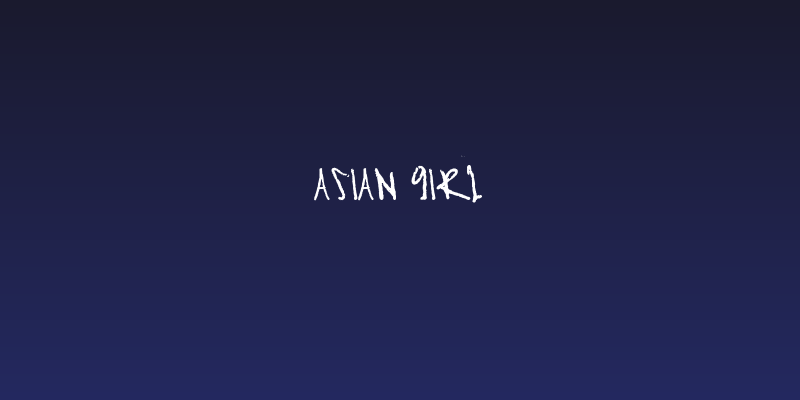 Asian Girl Social Header