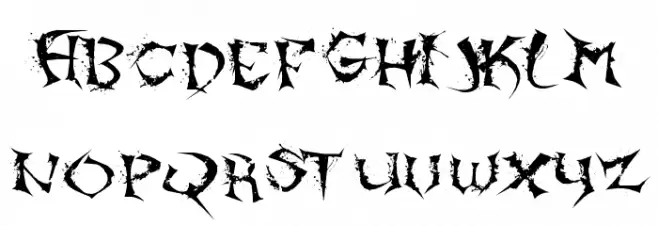 Asian Guy خط أحرف صغيرة