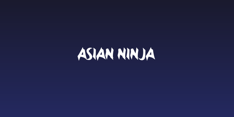 Asian Ninja Social Header