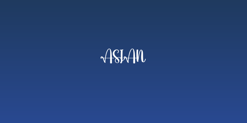 Asian Social Header