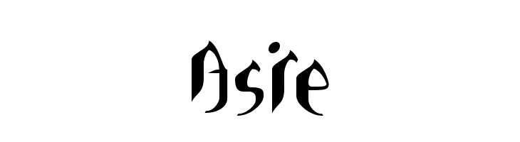 Asie  Free Fonts Download