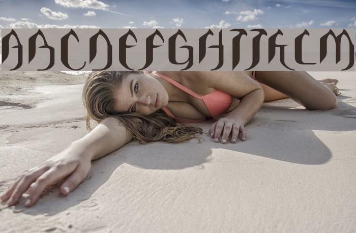 Asie Font examples