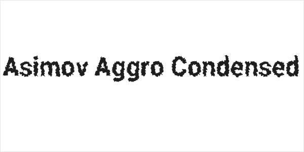 Asimov Aggro Condensed Logo