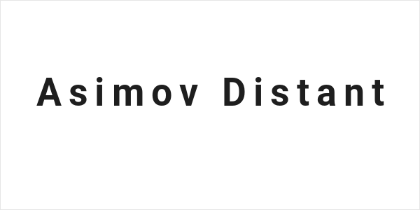 Asimov Distant Logo