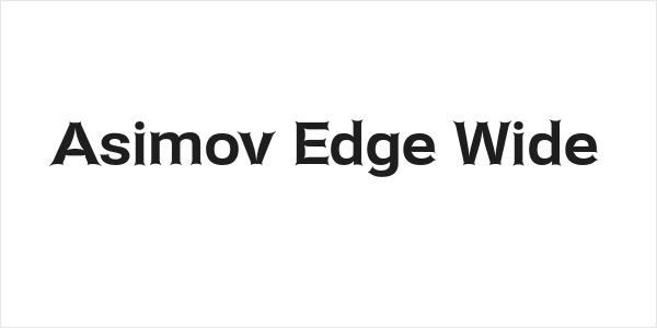 Asimov Edge Wide Logo
