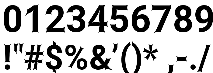 Asimov Edge Font OTHER CHARS