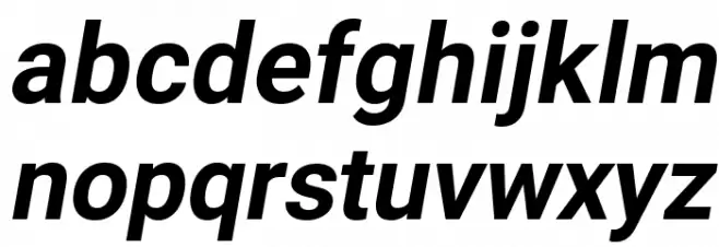 Asimov Italic Font Litere mici