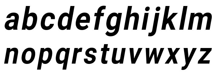 Asimov Narrow Italic Font LOWERCASE