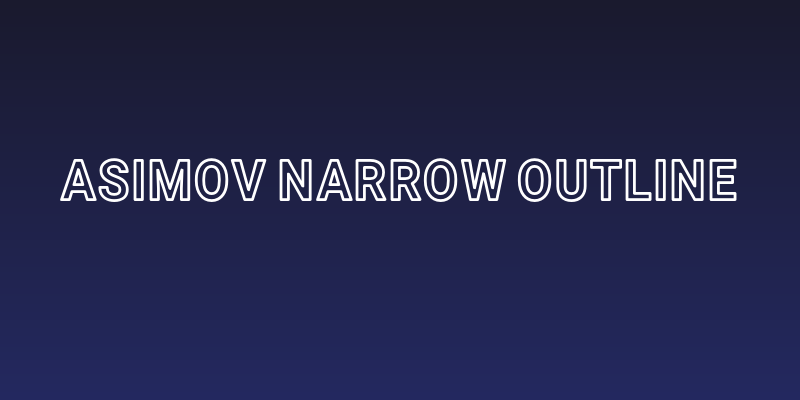 Asimov Narrow Outline Social Header