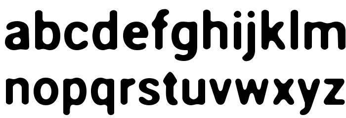 Asimov Print B Font LOWERCASE
