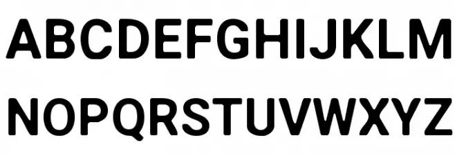 Asimov Print C Schriftart Groß