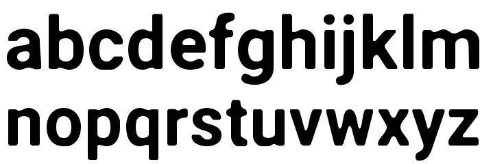 Asimov Print C Font LOWERCASE