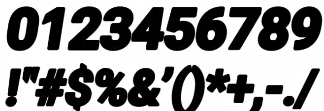 Asimov Print E Italic Font OTHER CHARS