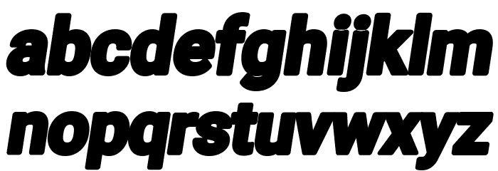Asimov Print E Italic Font LOWERCASE