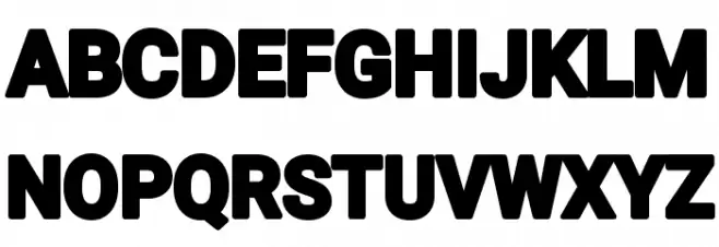 Asimov Print E Schriftart Groß