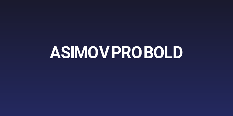Asimov Pro Bold Social Header