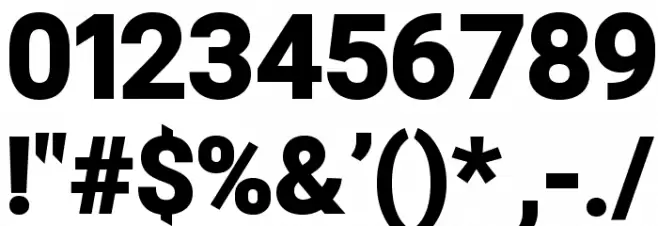 Asimov Pro Ultrablack Font OTHER CHARS