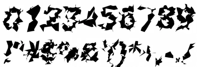 Asimov Silicon Italic Font OTHER CHARS