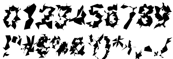 Asimov Silicon Narrow Italic フォント その他の文字