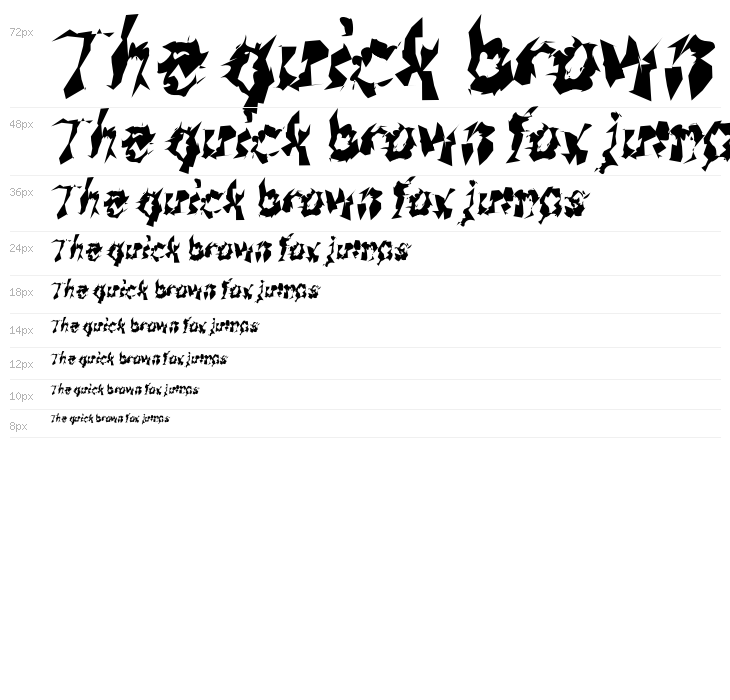 Asimov Silicon Narrow Italic Waterfall