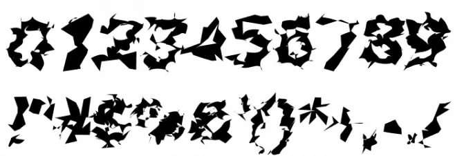 Asimov Silicon Wide Italic フォント その他の文字