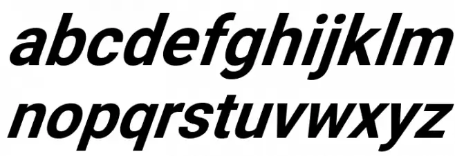 Asimov SuperItalic خط أحرف صغيرة