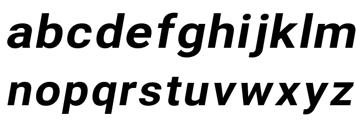 Asimov Wide Italic Font LOWERCASE