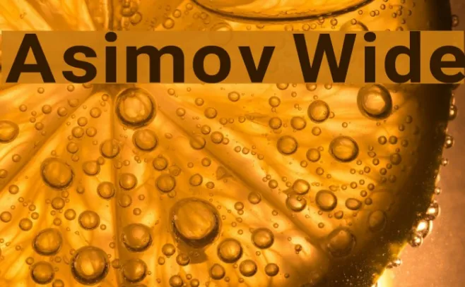 Asimov Wide Example 1