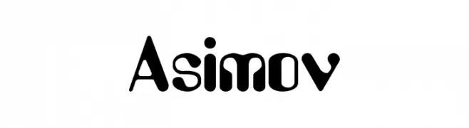 Asimov  baixar fontes gratis