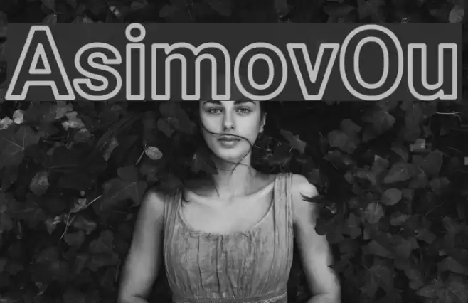 AsimovOu Font examples