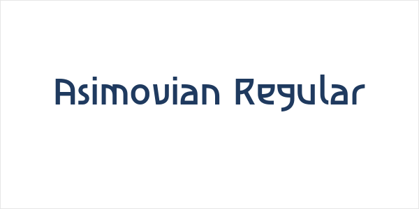 Asimovian Regular Logo