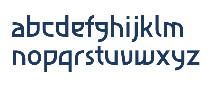 Asimovian Regular Lowercase