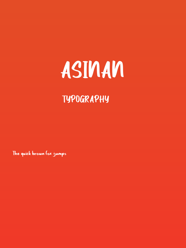 Asinan Poster