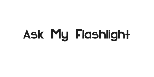 Ask My Flashlight Logo